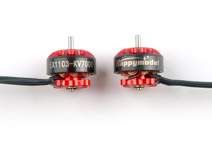 Happymodel 4x EX1103S (7000kV / 8000kV) Motor Pack for Toothpicks / Larva X