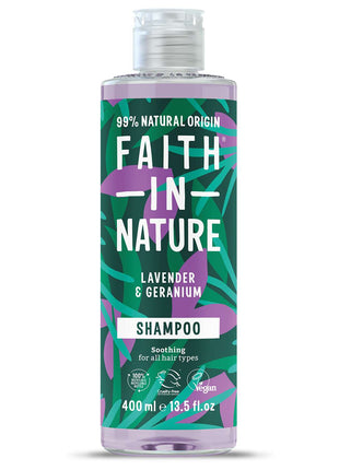 Faith In Nature Lavender & Geranium Shampoo - 400ml
