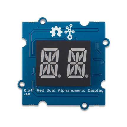 Grove - 0.54‘’ Red Dual Alphanumeric Display