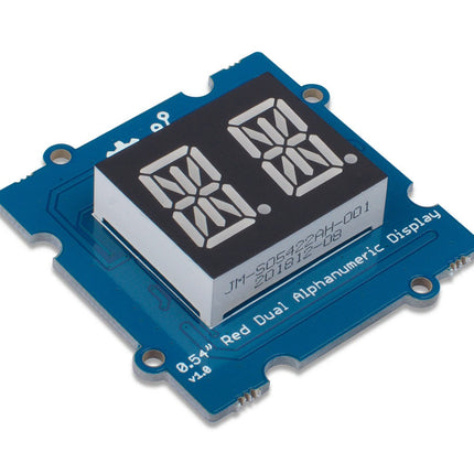 Grove - 0.54‘’ Red Dual Alphanumeric Display