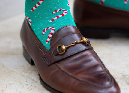 Candy Cane Bamboo Socks