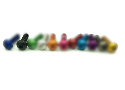 10pc M3x6 7075 Aluminium Button Head Bolts – Hex Socket, Full Thread