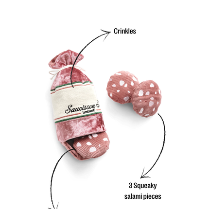 Saucisson Enrichment Dog Toy