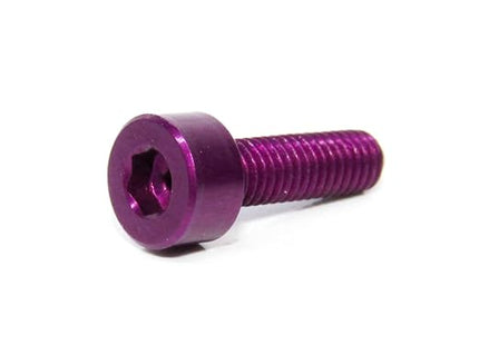 10pc M3x20 7075 Aluminium Cap Head Bolts – Hex Socket, Full Thread (DIN912)