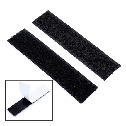 10pc Battery Self Adhesive Hook and Loop Tape