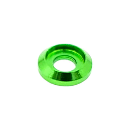 10pc M2 Button Head Washers Coloured Aluminium Pack