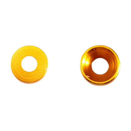 10pc M5 Cap Head Washers Coloured Aluminium Pack