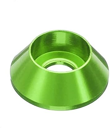 10pc M5 Countersunk Washers Coloured Aluminium Pack