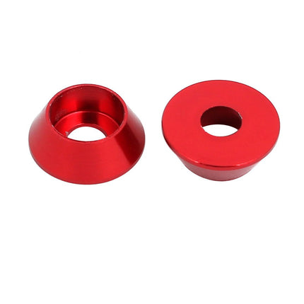 10pc M5 Countersunk Washers Coloured Aluminium Pack