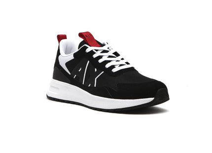 UK 12 Armani Exchange XUX114 XV514 Men’s Black Sneakers – EU 45