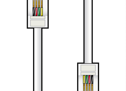 AV:Link ADSL Modem Cable, RJ11 to RJ11