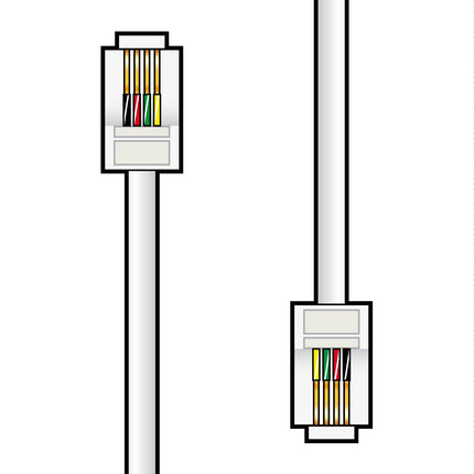 AV:Link ADSL Modem Cable, RJ11 to RJ11