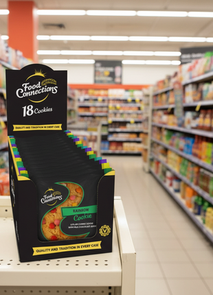 18 x Food Connections Mixed Case Cookies Mixed