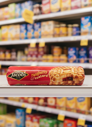 24 x Jacob's Raspberry & Custard 200G