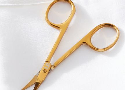 Gold Curved Brow Scissors