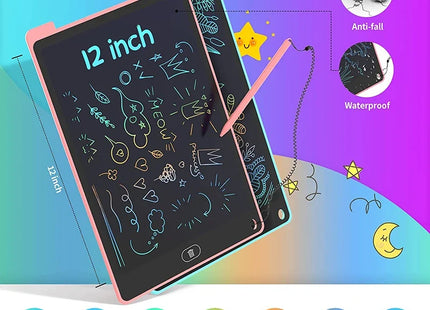 12 Inch LCD Writing Tablet - Portable Digital Drawing & Handwriting Pad