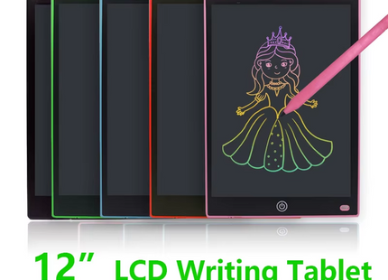 12 Inch LCD Writing Tablet - Portable Digital Drawing & Handwriting Pad