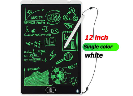 12 Inch LCD Writing Tablet - Portable Digital Drawing & Handwriting Pad