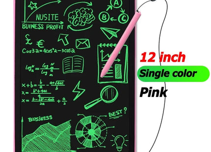 12 Inch LCD Writing Tablet - Portable Digital Drawing & Handwriting Pad