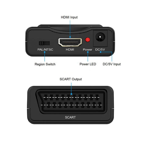 AV:Link HDMI to Scart Video Converter