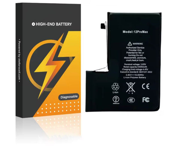 iPhone 12 Pro Max Diagnostic Battery with Adhesive - Remove Unknown Parts Message