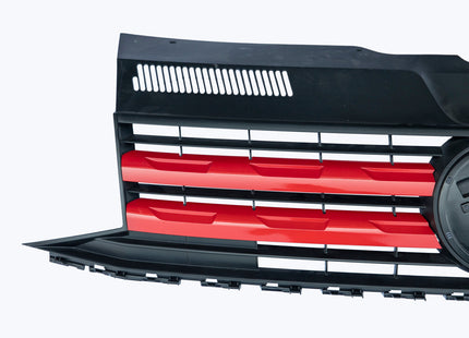 For VW T6 Transporter R-Line Front Grille Trim Kit | Raw Material | Van-X