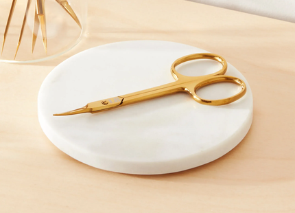 Gold Curved Brow Scissors
