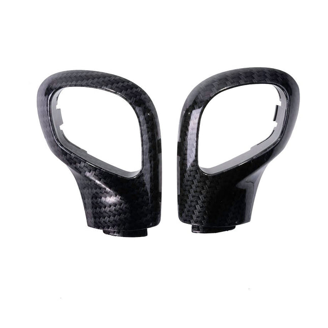 For VW T6 Transporter DSG Gear Knob Styling Caps – Carbon Painted Upgrade, Ready to Fit