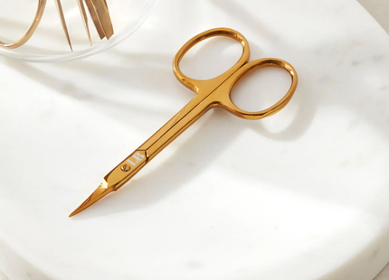 Gold Curved Brow Scissors
