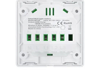 Smart Wireless Switch Neutral wire needed supports GH and Alexa Tuya Compatible