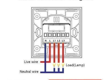 Smart Wireless Switch Neutral wire needed supports GH and Alexa Tuya Compatible