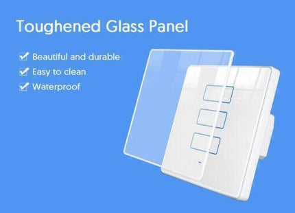 Smart Wireless Switch Neutral wire needed supports GH and Alexa Tuya Compatible