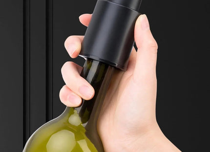Wine Bottle Stopper With Time Recorder Keeps Your Wine Really Fresh 2 Pk