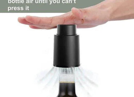 Wine Bottle Stopper With Time Recorder Keeps Your Wine Really Fresh 2 Pk