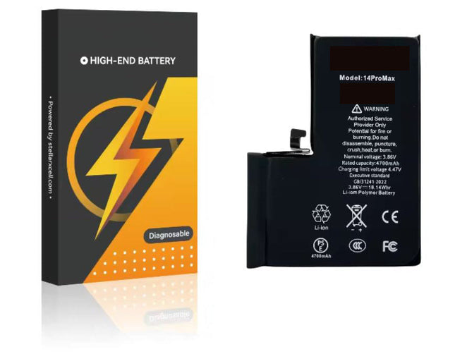 iPhone 14 Pro Max Diagnostic Battery with Adhesive - Remove Unknown Parts Message