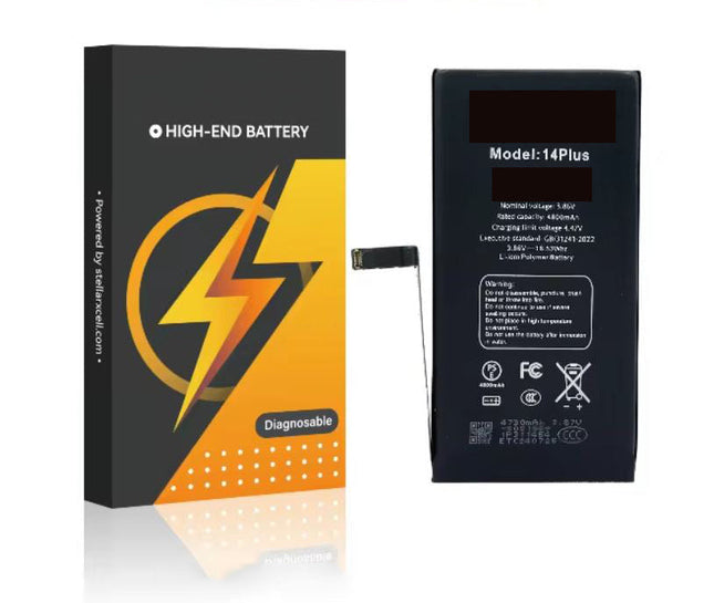 iPhone 14 Plus Diagnostic Battery with Adhesive - Remove Unknown Parts Message
