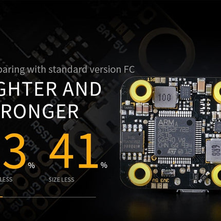 T-Motor F7 Mini Flight Controller (HD +OSD +VTX Switch)