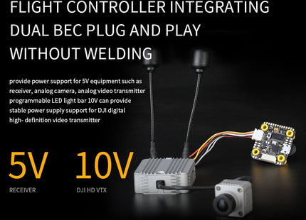 T-Motor F7 Mini Flight Controller (HD +OSD +VTX Switch)