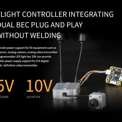 T-Motor F7 Mini Flight Controller (HD +OSD +VTX Switch)