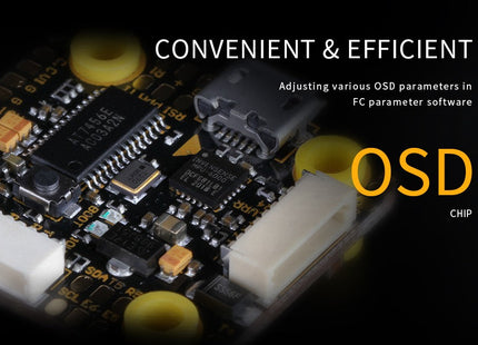 T-Motor F7 Mini Flight Controller (HD +OSD +VTX Switch)
