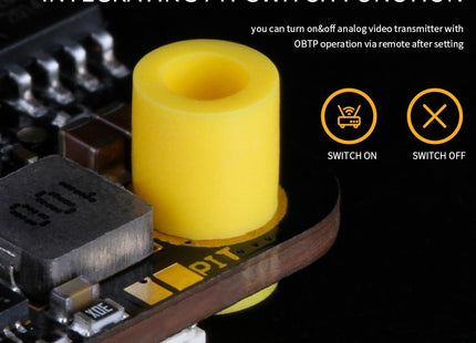 T-Motor F7 Mini Flight Controller (HD +OSD +VTX Switch)