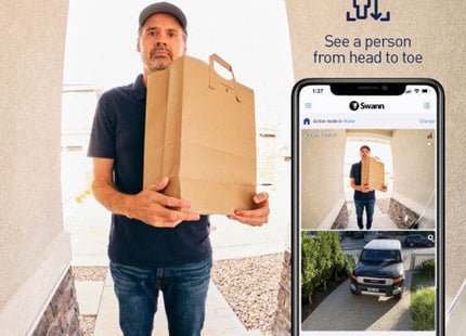 Swann 4K Smart Wireless Video Doorbell & Chime