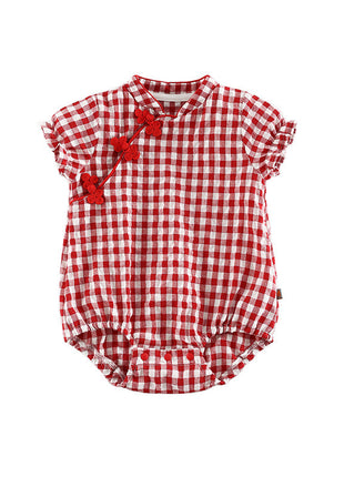 Baby Jumpsuit, Cheongsam, Ancient Costume, Chinese Clothing, National Version, Climbing Bag, Fart Clothing Set, Children's Clothing