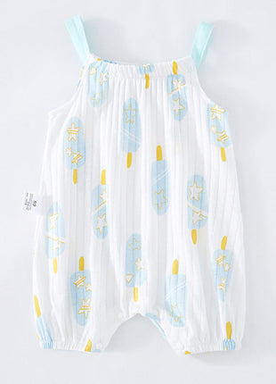 Baby Sling Bag Fart Clothing Baby Sleeveless One-piece