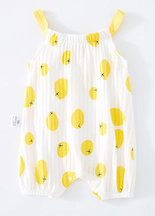 Baby Sling Bag Fart Clothing Baby Sleeveless One-piece