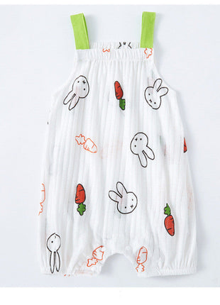 Baby Sling Bag Fart Clothing Baby Sleeveless One-piece