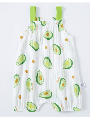 Baby Sling Bag Fart Clothing Baby Sleeveless One-piece