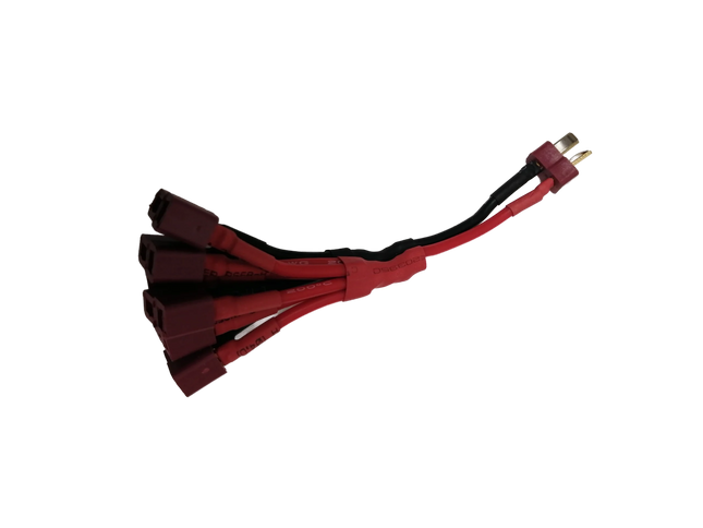 Deans T-Plug 6-Way Splitter