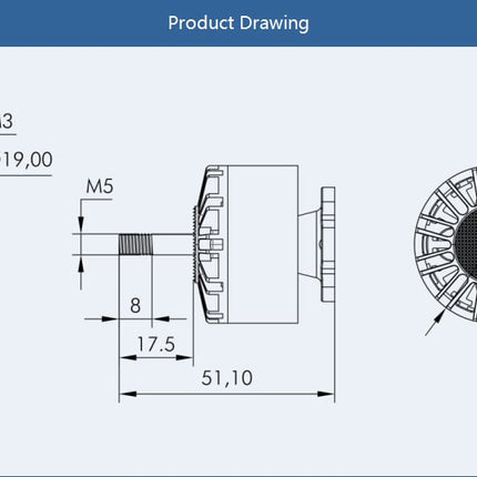 TMotor V3115 Cinematic FPV Motor