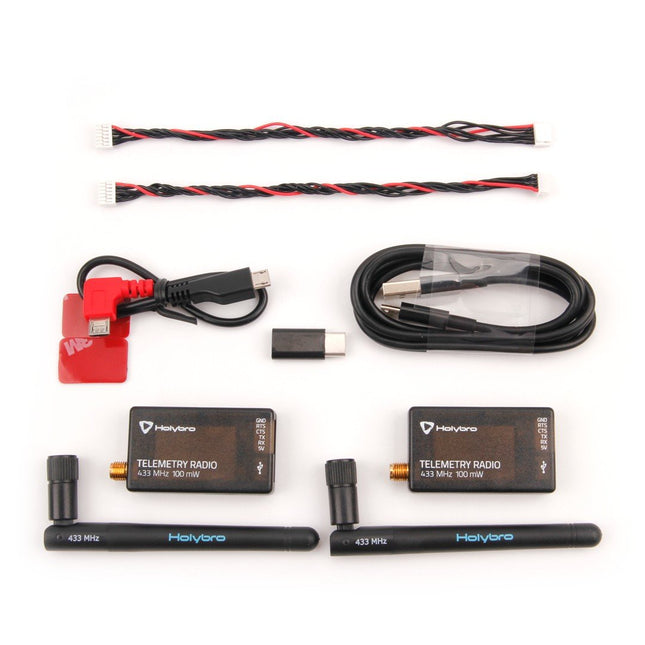 100mW SiK Telemetry Radio Kit V3 (433MHz)